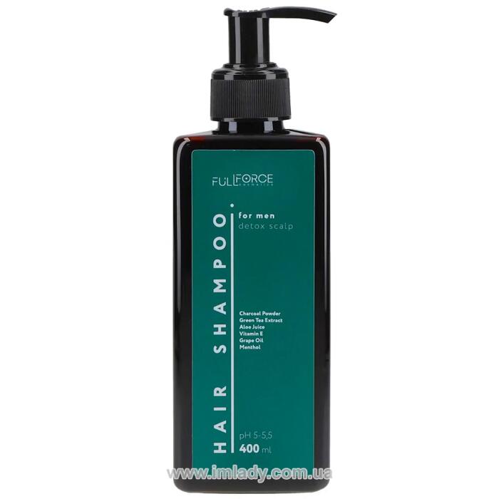 Шампунь детокс чоловічий Full Force for men detox scalp 400 мл
